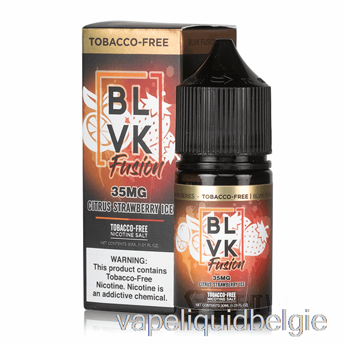 Vape België Citrus Aardbei Ijs - Blivk Fusiezouten - 30ml 50mg